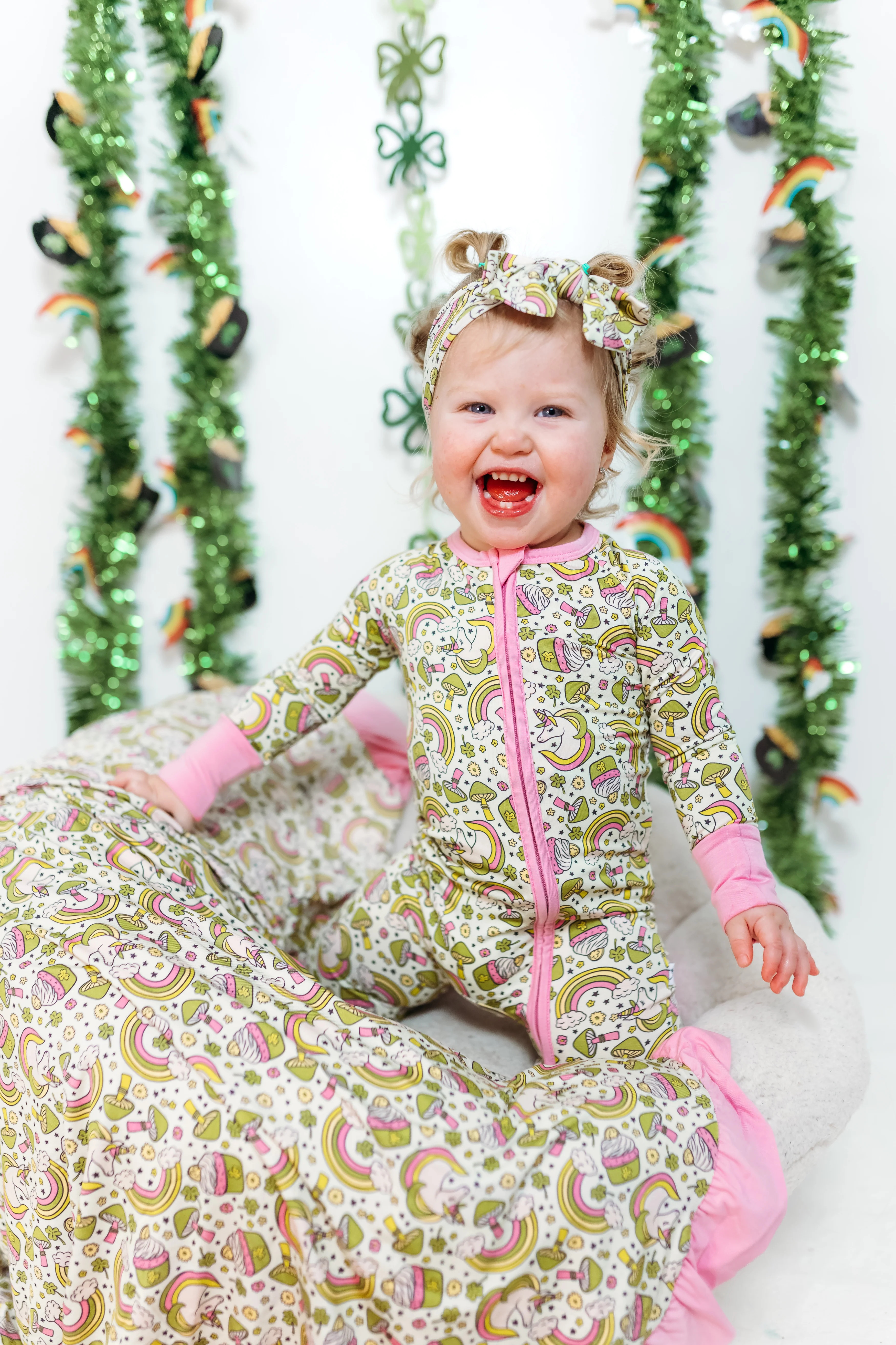 LUCK OF THE UNICORN DREAM ROMPER | Dream Big Little Co.