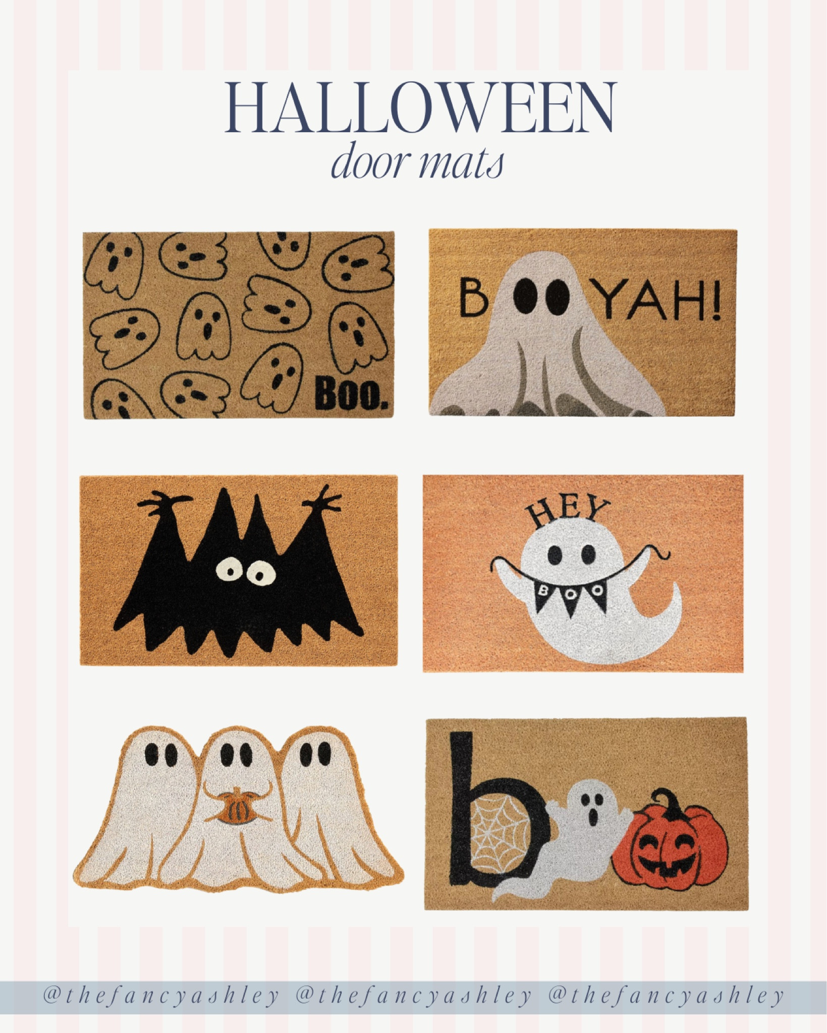 Halloween door mats perfect for decorating this holiday!

#LTKFindsUnder50 #LTKHome #LTKSeasonal