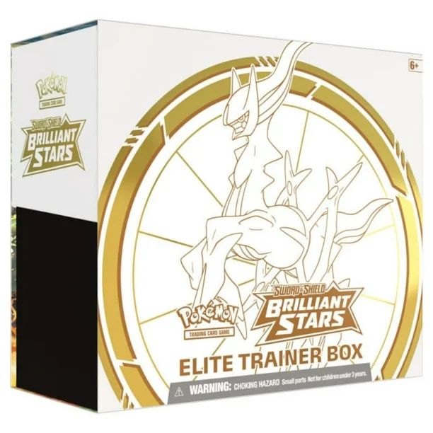 Pokemon Cards: SAS9 Brilliant Stars Elite Trainer Box | Walmart (US)