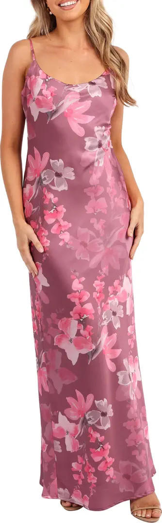 Jamie Floral Print Maxi Slipdress | Nordstrom