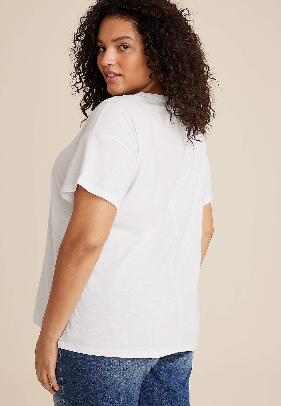 Plus Size 24/7 Dawson Crew Neck Tee | Maurices