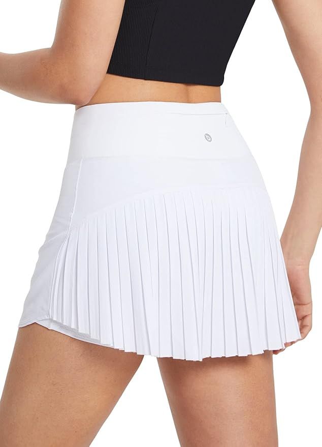 BALEAF Women's Pleated Tennis Skirts High Waisted Lightweight Athletic Golf Skorts Skirts with Sh... | Amazon (US)