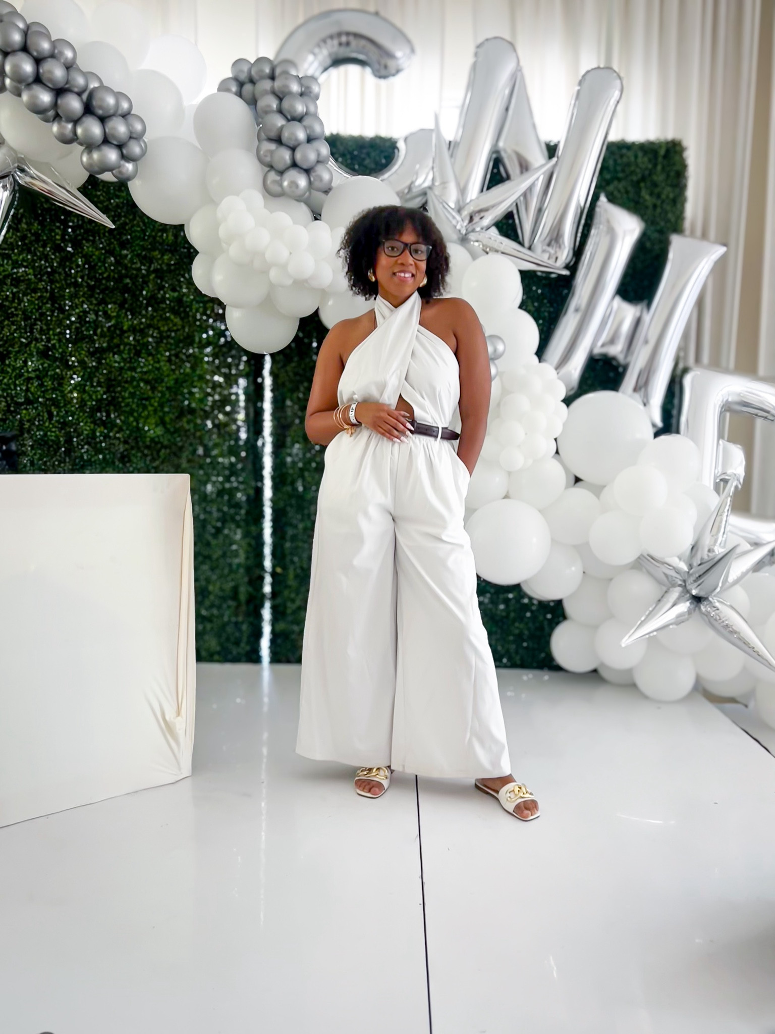 All white party outfit, spring ootd, cute summer outfit, cute white jumpsuit, brunch outfit inspiration, shein outfits 

#LTKSeasonal #LTKStyleTip #LTKBeauty
