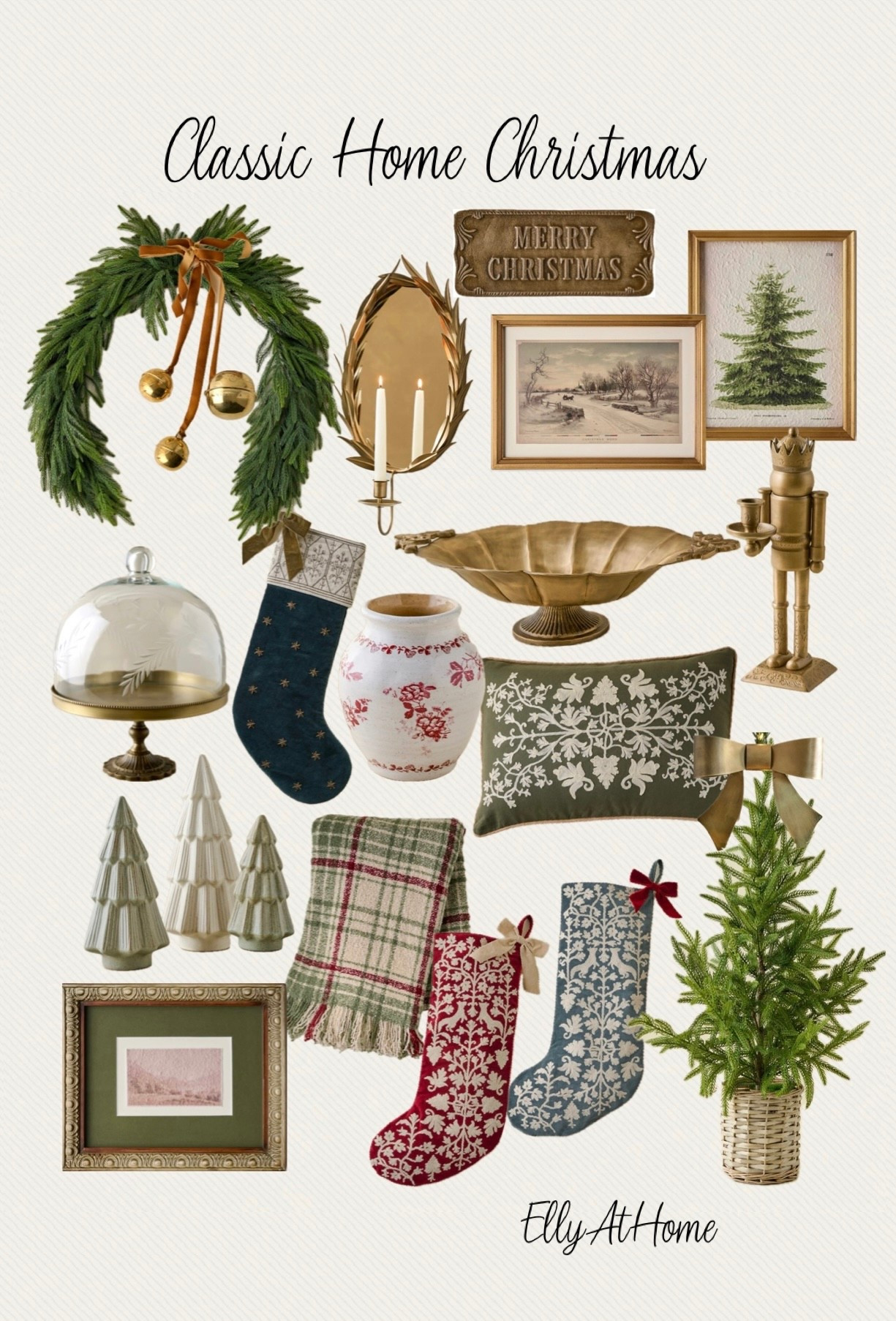 Classic home Christmas, holiday decor, accessories at Magnolia Home. Shop your favorites early. 

#LTKHome #LTKFindsUnder50 #LTKSeasonal