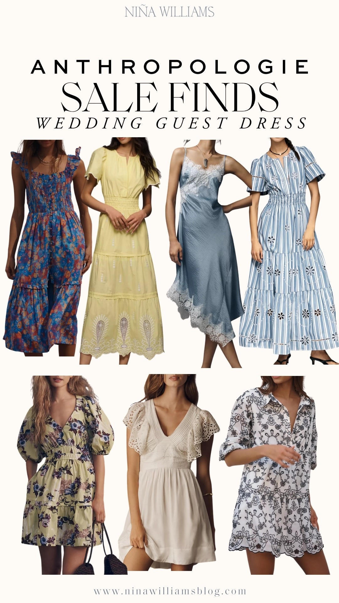 Anthro sale finds! Wedding guest dress - summer dress - summer outfit

#LTKWedding #LTKSaleAlert #LTKOver40