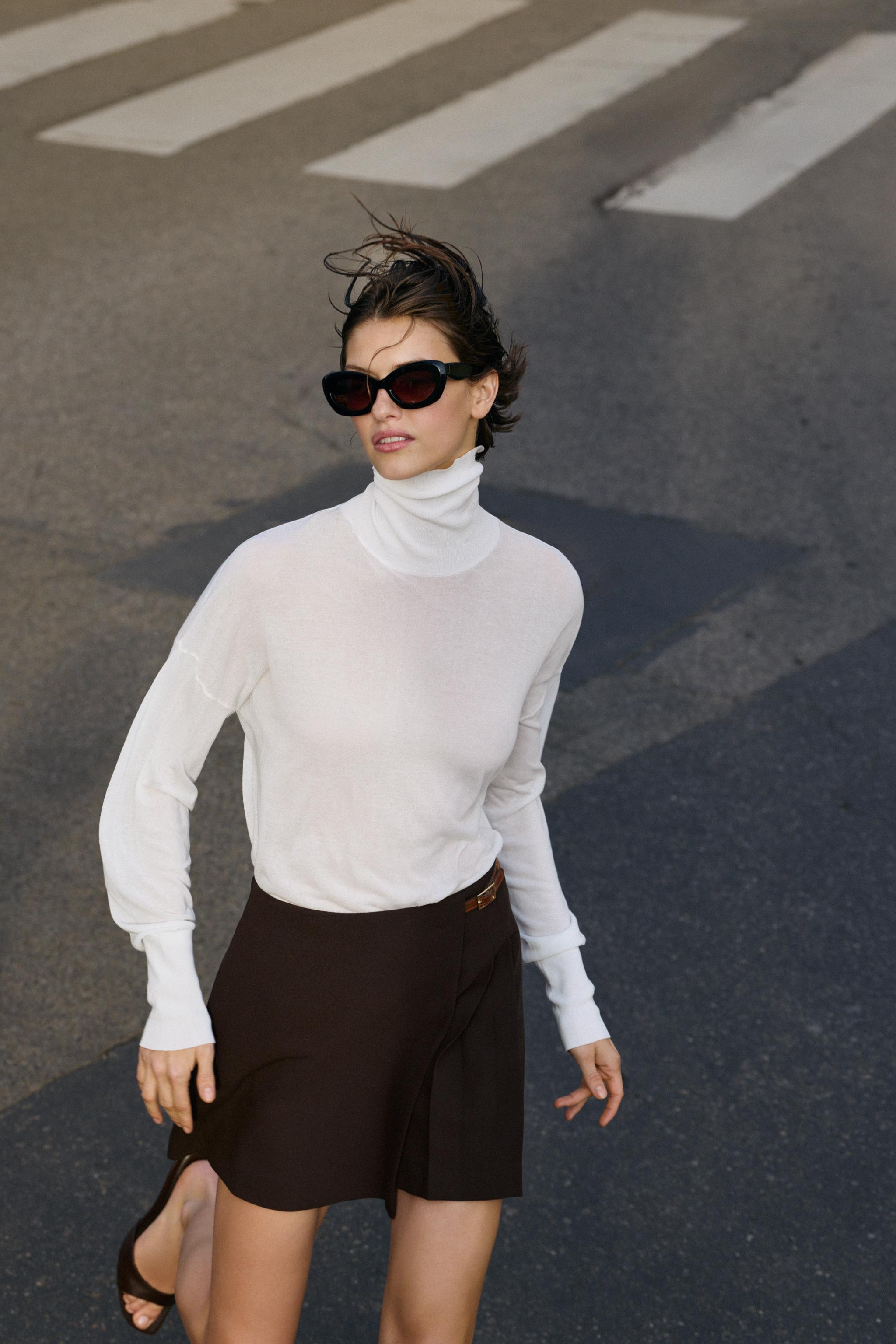 MINI SKIRT WITH BELT LOOP | Zara Canada
