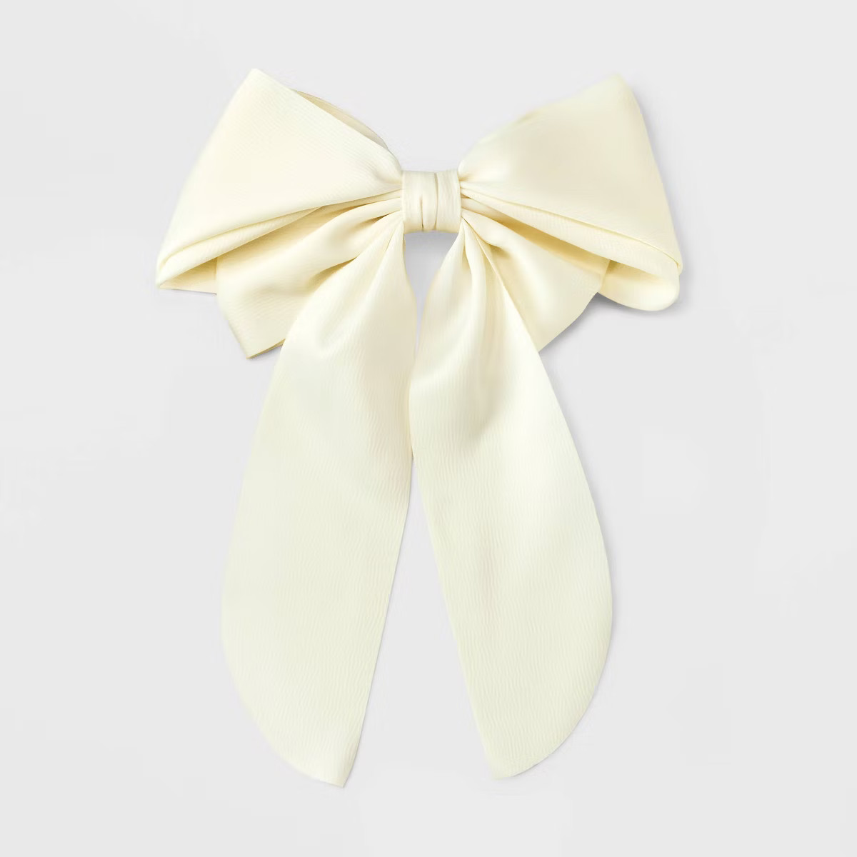 Satin Bow Hair Barrette - A New Day™ | Target