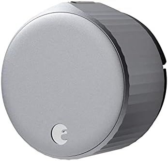 August Wi-Fi, (4th Generation) Smart Lock – Fits Your Existing Deadbolt in Minutes, Silver | Amazon (US)