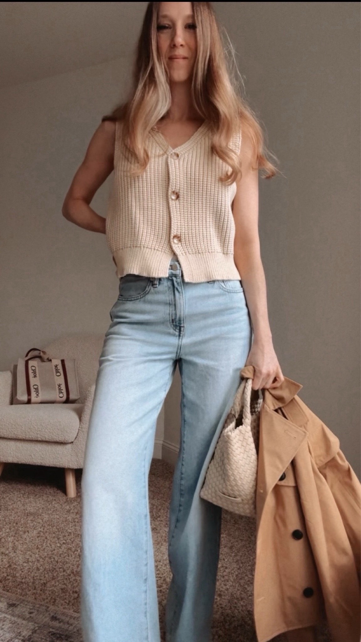 Amazing sweater vest for summer on major sale! Paired with Madewell jeans, this outfit is comfy and polished!

#LTKSaleAlert #LTKSeasonal #LTKSummerSales