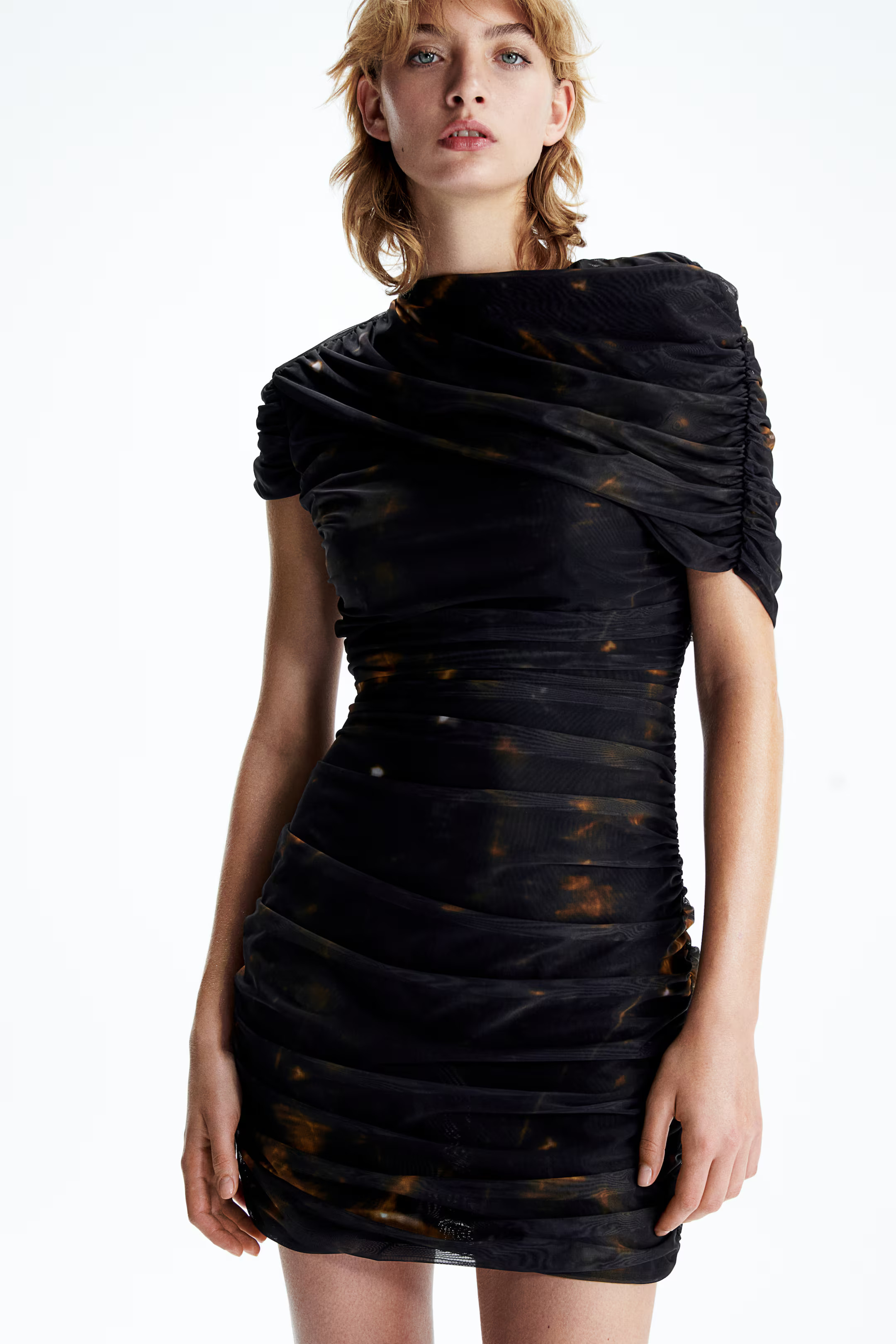Draped Mesh Dress | H&M (US + CA)