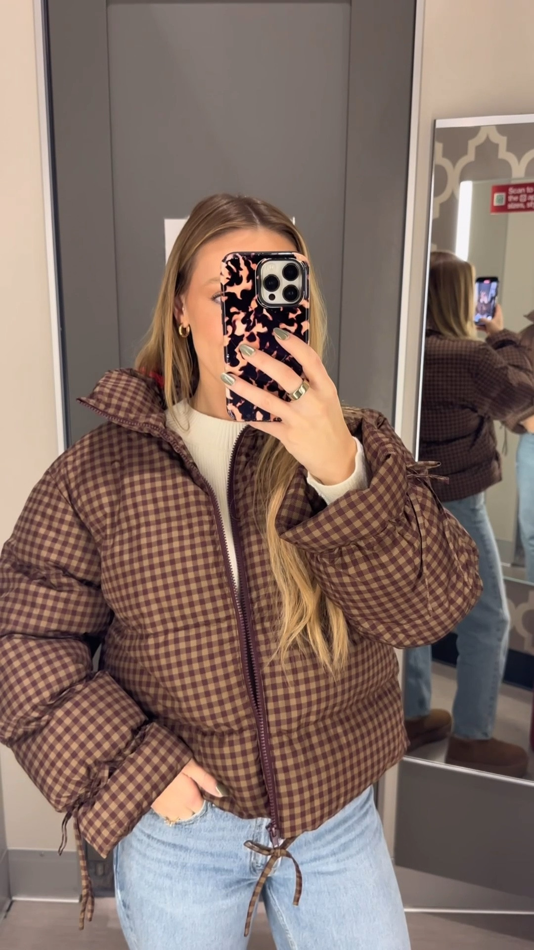 I found the cutest new gingham puffer jacket at Target! I’m wearing a size medium and it fits perfect over a sweater!

#LTKFindsUnder50 #LTKSeasonal #LTKHoliday