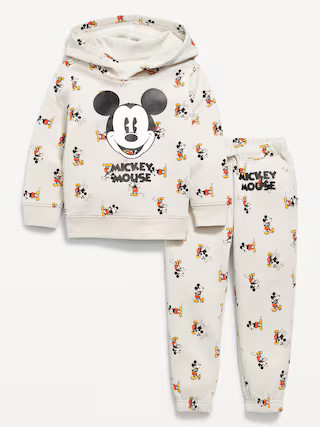 Disney© Mickey Unisex Graphic Pullover Hoodie and Joggers Set for Toddler | Old Navy (US)