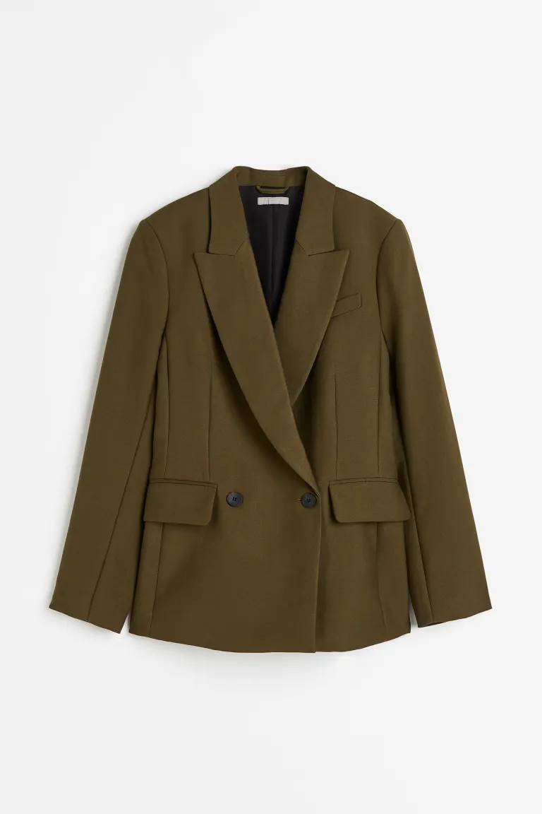 Double-breasted blazer | H&M (UK, MY, IN, SG, PH, TW, HK)