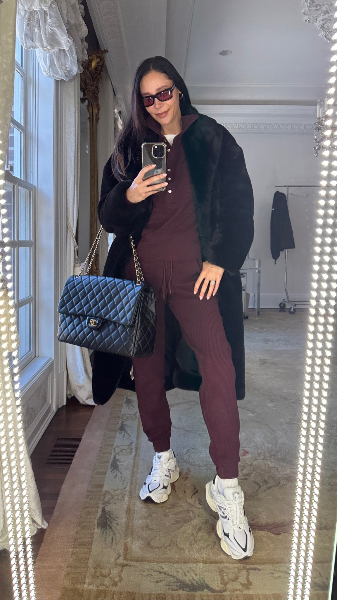 Todays look for a busy Monday morning 🍷🤍

#LTKSeasonal #LTKBeauty #LTKStyleTip