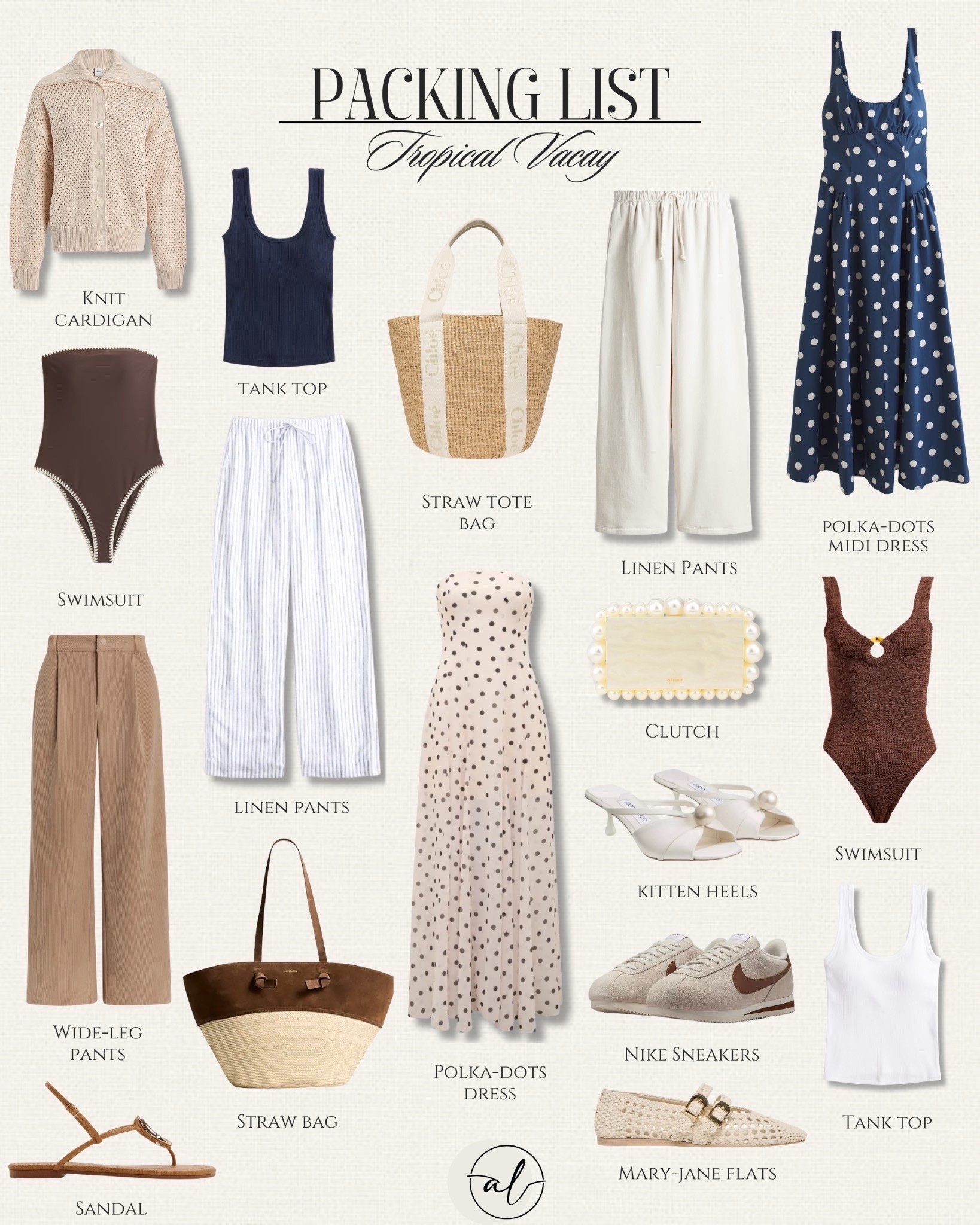 What I’m packing for a tropical vacay 



#LTKootd #LTKU #LTKSeasonal