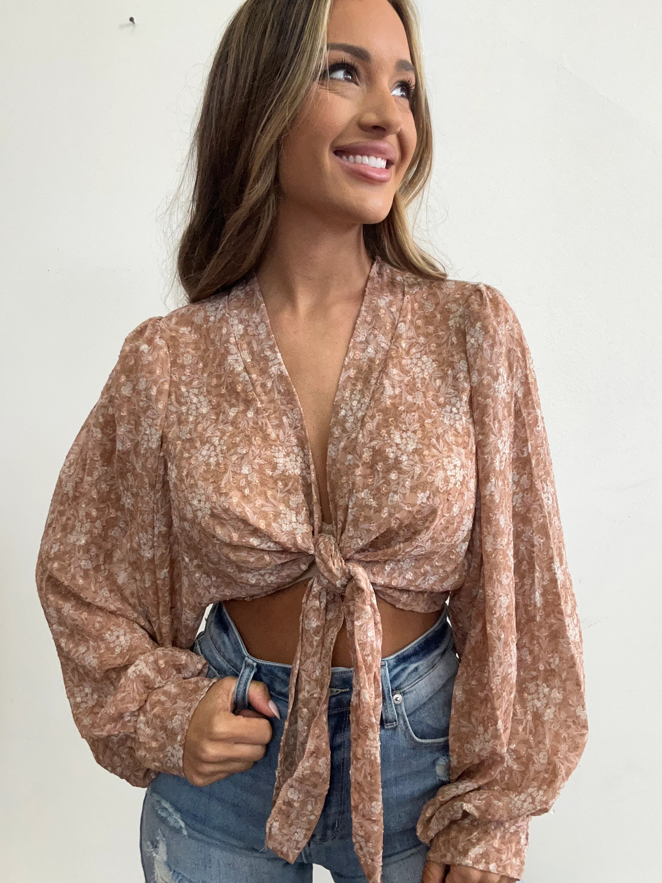 Pretty In Pink Kimono Top | Willow Boutique