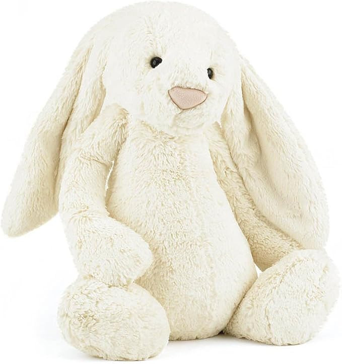 Jellycat Bashful Cream Bunny Stuffed Animal, Huge, 21 inches | Amazon (US)