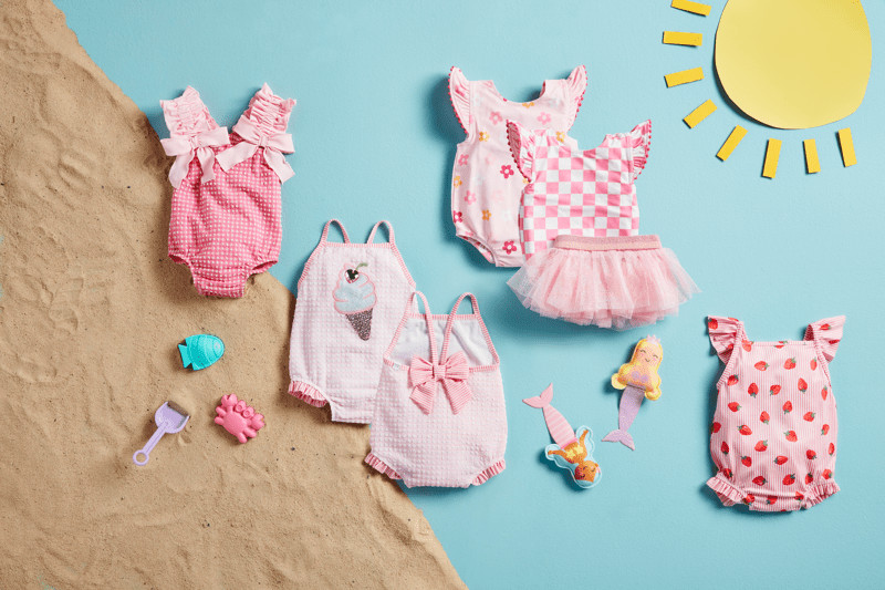 Girls' Reversible Swimsuit And Tutu Set | Mud Pie