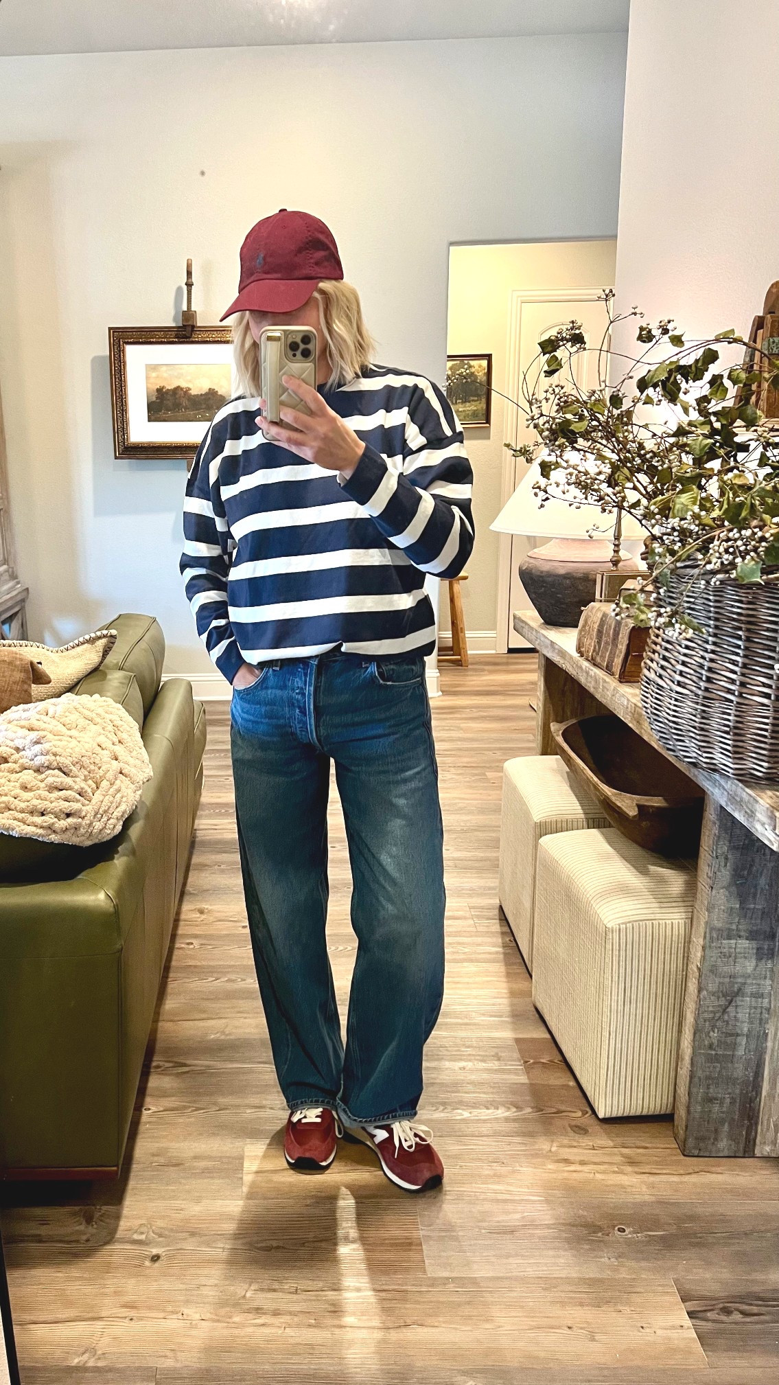 Love a good striped shirt! 

#LTKU #LTKOver40 #LTKootd