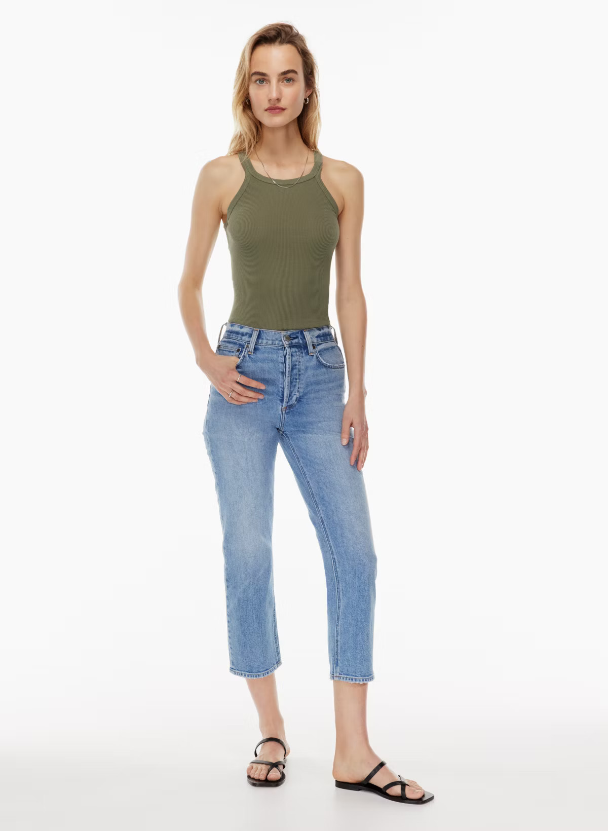THE ARLO HI-RISE STRAIGHT JEAN | Aritzia