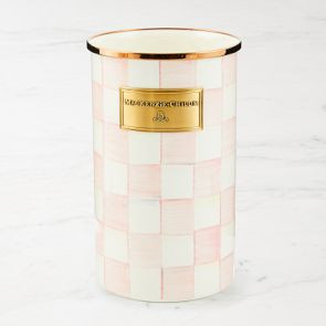 MacKenzie-Childs Rosy Check Utensil Holder | Williams-Sonoma