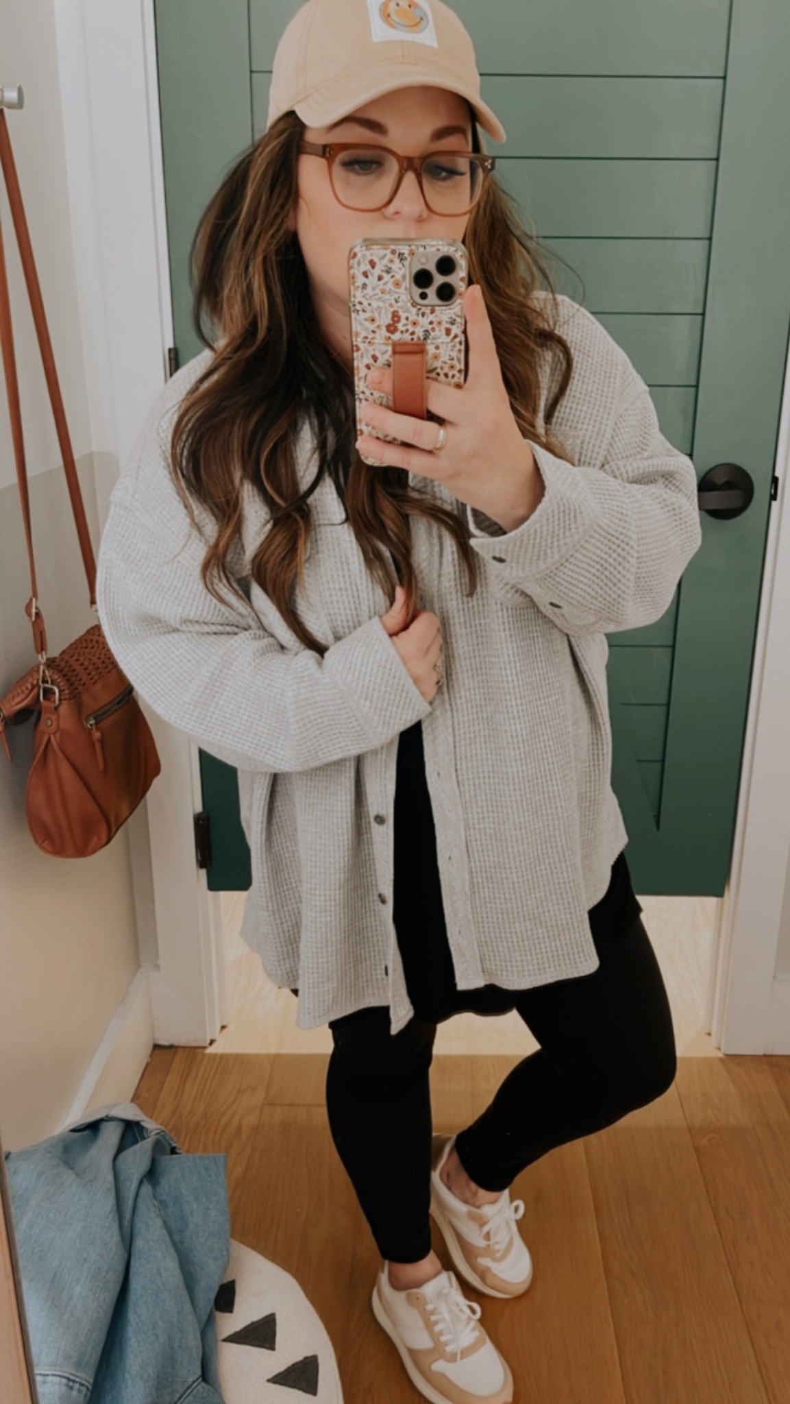 Love this new waffle knit jacket from Aerie 😍 size down for an oversized but still cozy look 

#LTKstyletip #LTKSeasonal #LTKfit