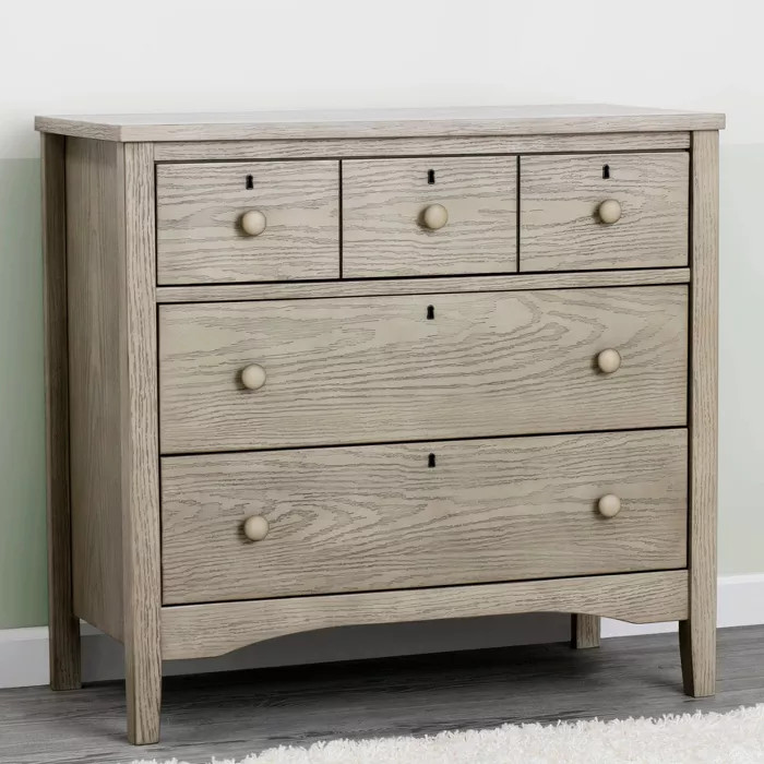 Delta Children Farmhouse 3 Drawer Dresser with Changing Top | Target
