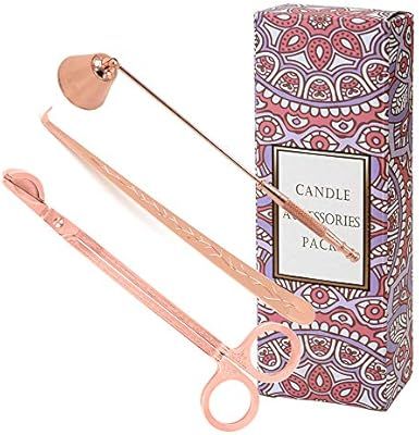 STONCEL Candle Wick Trimmer, Candle Wick Dipper, Candle Snuffer, 3-in-1 Candle Accessory Set with... | Amazon (CA)