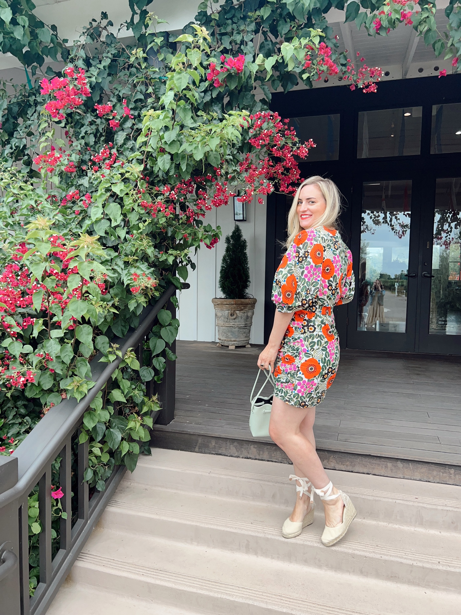 Summer style | floral dress | Rhode | espadrilles | summer dress | dresses | light weight dresses 