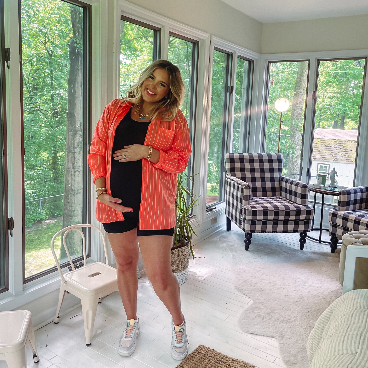 Bump friendly ootd 💖 


#LTKBump #LTKFamily #LTKBaby