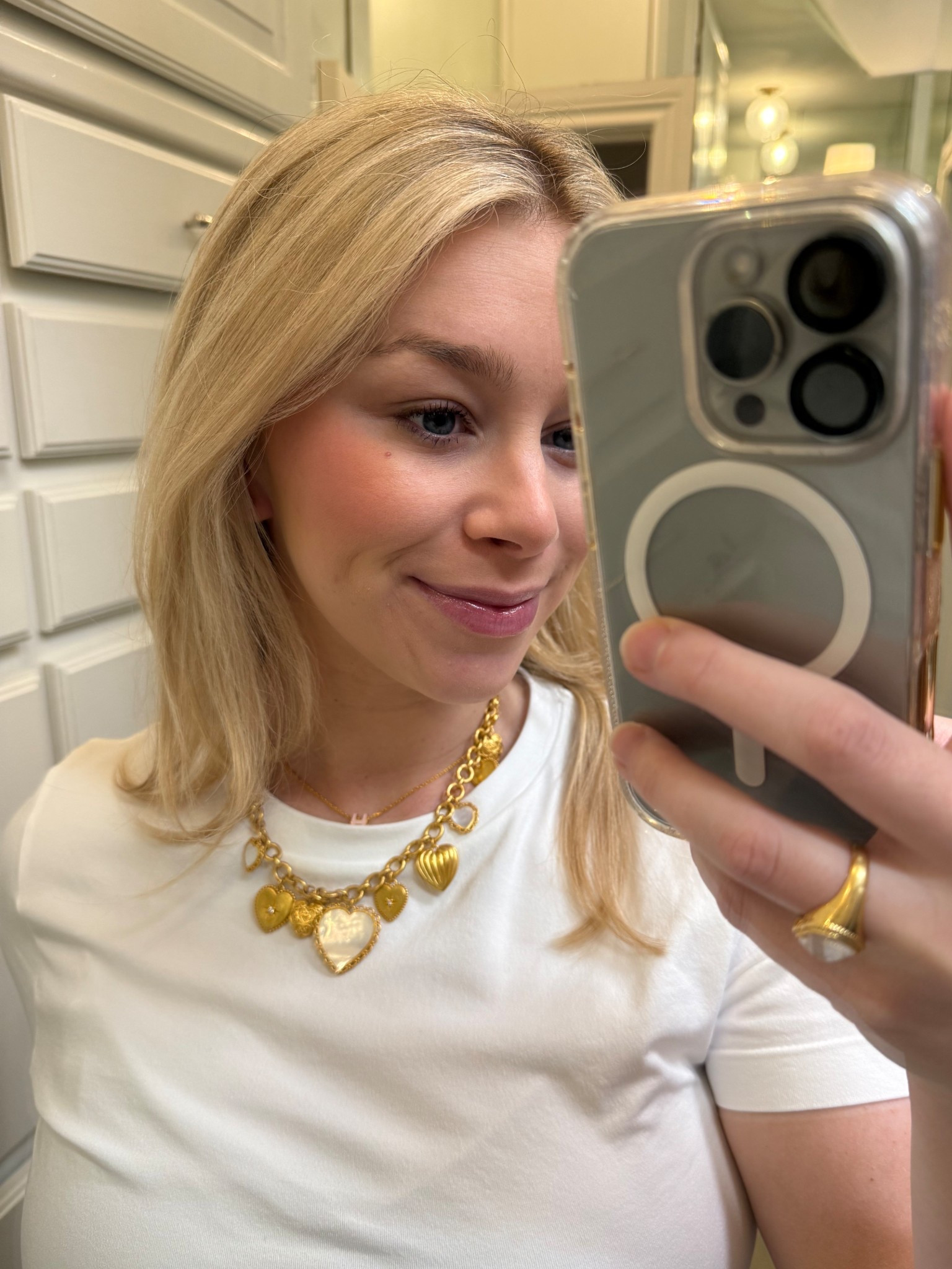 Gold heart charm necklace! 

#goldjewelry #charmnecklace #heartnecklace #jewelry #trendyjewelry #summerjewelry #julievos #jewelryinspo #giftideas #heartjewelry

#LTKStyleTip #LTKGiftGuide #LTKSummerEdit