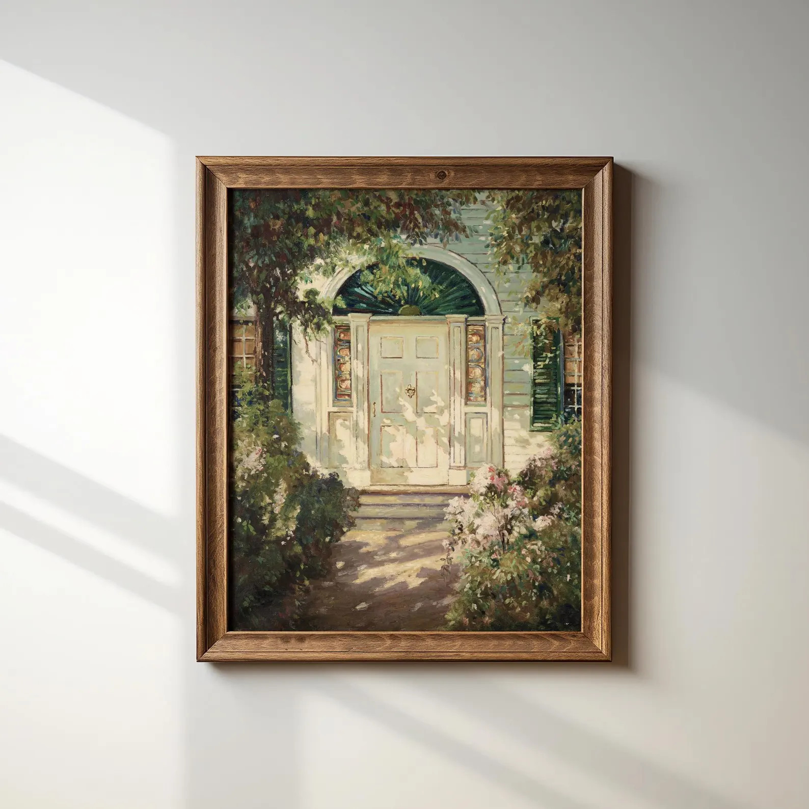 Nancy Meyers Aesthetic Print – Kennebunk Door by Abbott Fuller Graves, Grandmillennial Wall Art... | Etsy (Global)