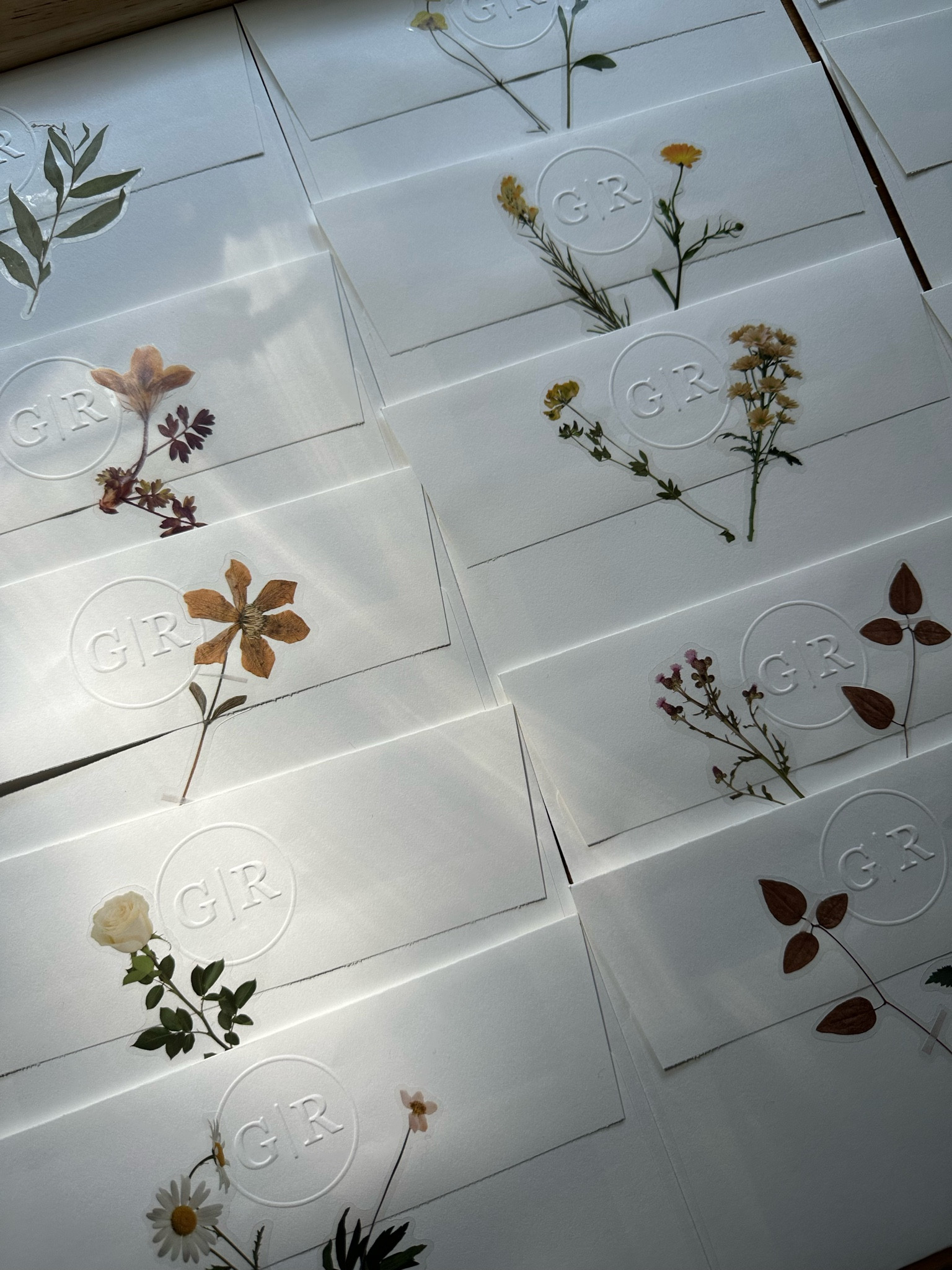 Wedding invite/save the date idea!! Instead of the typical wax seal or sticker, I wanted something unique and on theme.. so I got these wildflower stickers!! I’ll also link the embosser and the cards we used from Minted! 

#LTKwedding