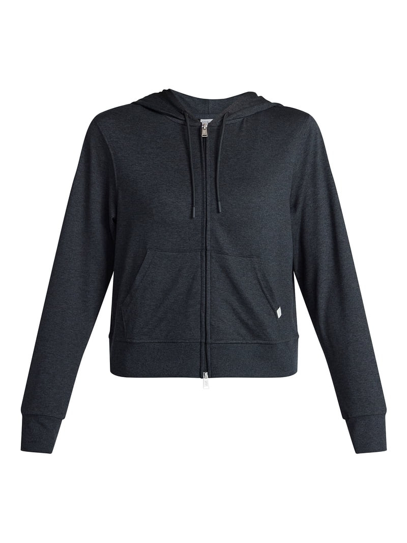 Athletic Works Women's and Women's Plus ButterCore Zip Front Hoodie, Sizes XS-4X | Walmart (US)