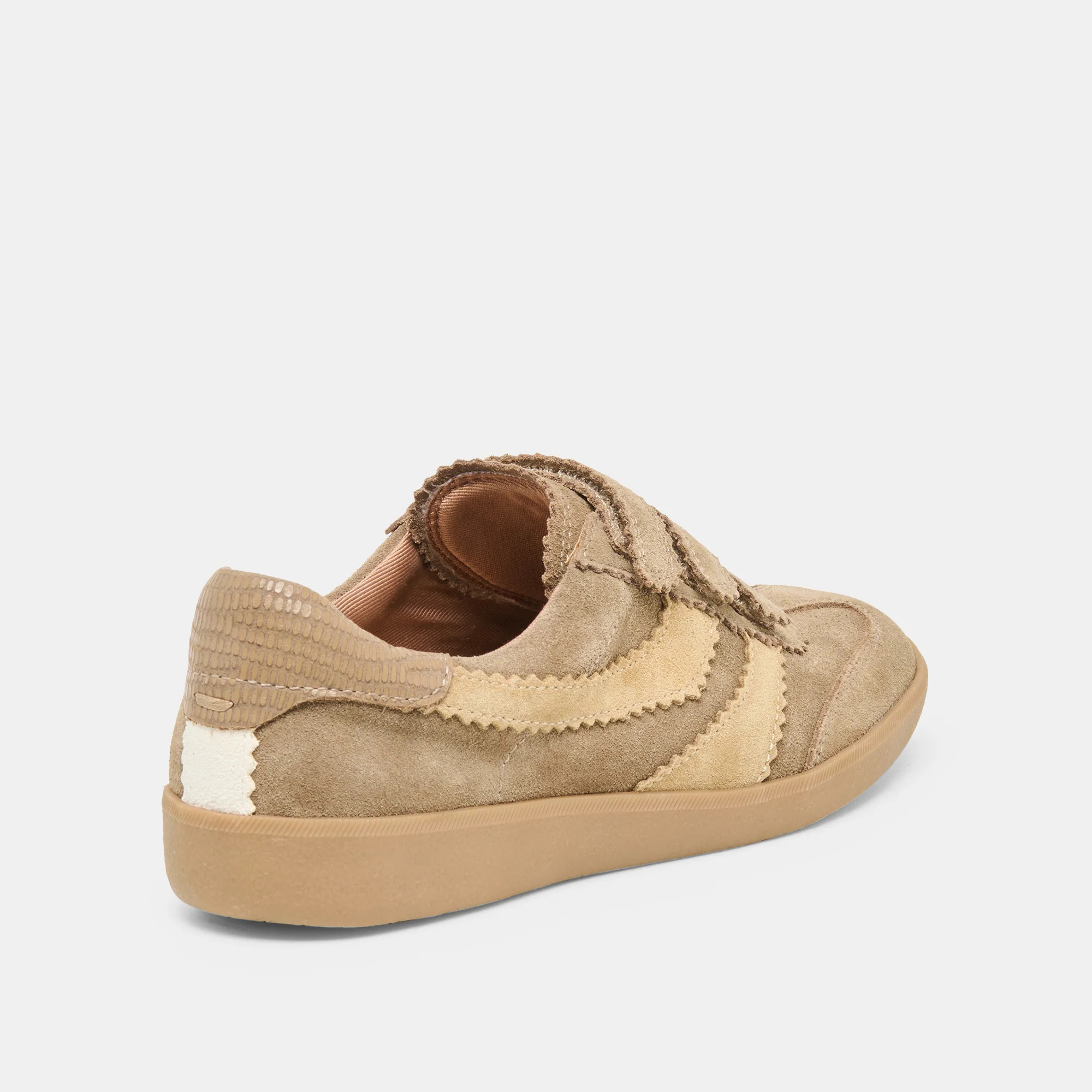 Merit Velcro Taupe Multi Leather Sneakers | Dolce Vita | DolceVita.com