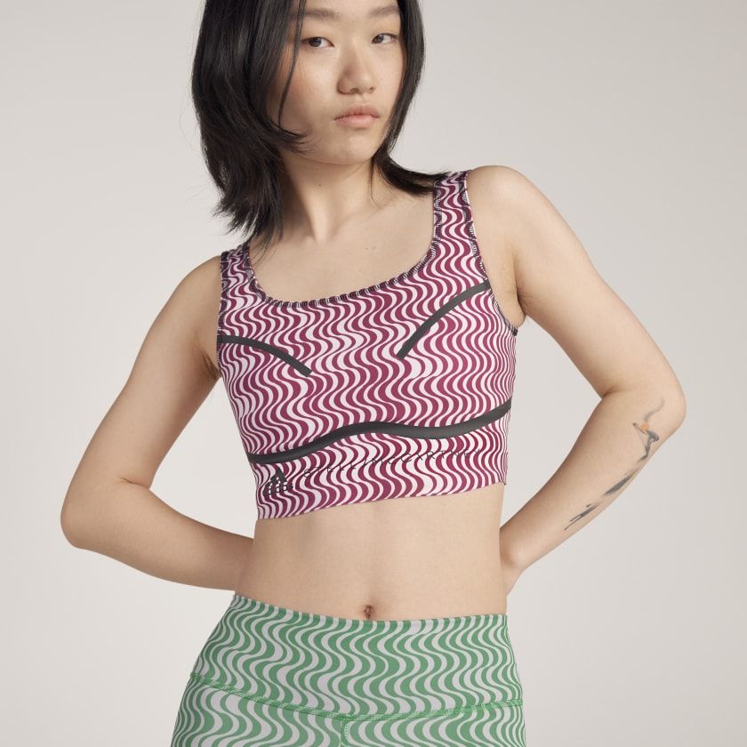 ADIDAS BY STELLA MCCARTNEY TRUEPURPOSE PRINTED CROP TOP | adidas (US)