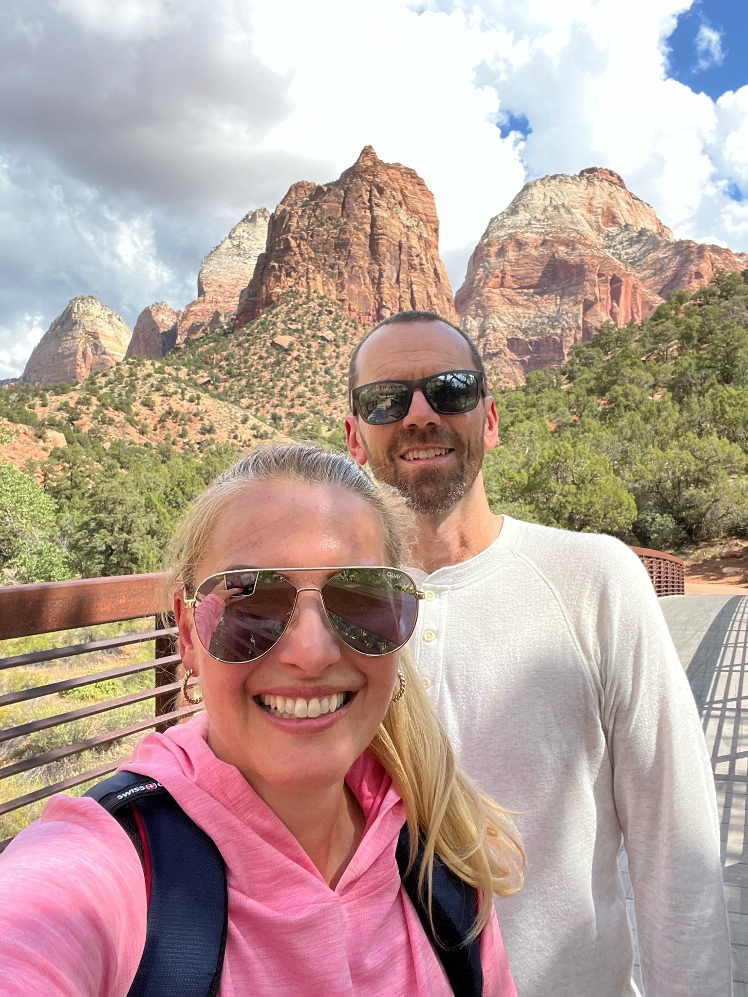 Wanted to share great accessories for your next hike. I own several pair of Quay sunglasses. I reach for them all the time. Highly recommend! I love aviator sunglasses. I wore these while hiking at Zion National Park, Utah.

#LTKSeasonal #LTKOver40 #LTKSaleAlert #LTKTravel #LTKgrwm #LTKootd #LTKActive #LTKU #LTKfitnessgoals