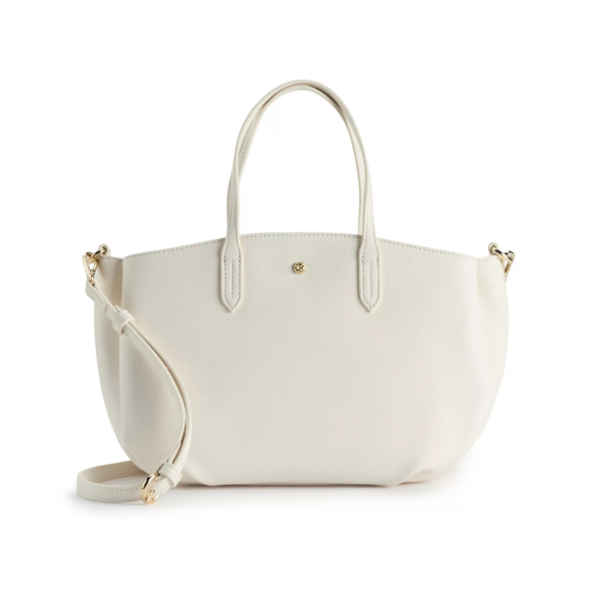 LC Lauren Conrad Katie Curved Satchel Bag | Kohl's