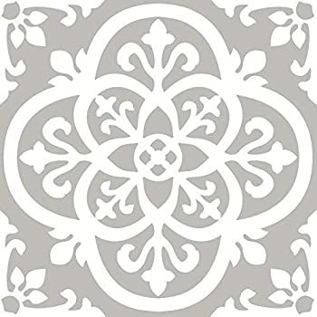 FloorPops FP2942 Medina Peel & Stick Floor Tile, Grey | Amazon (US)
