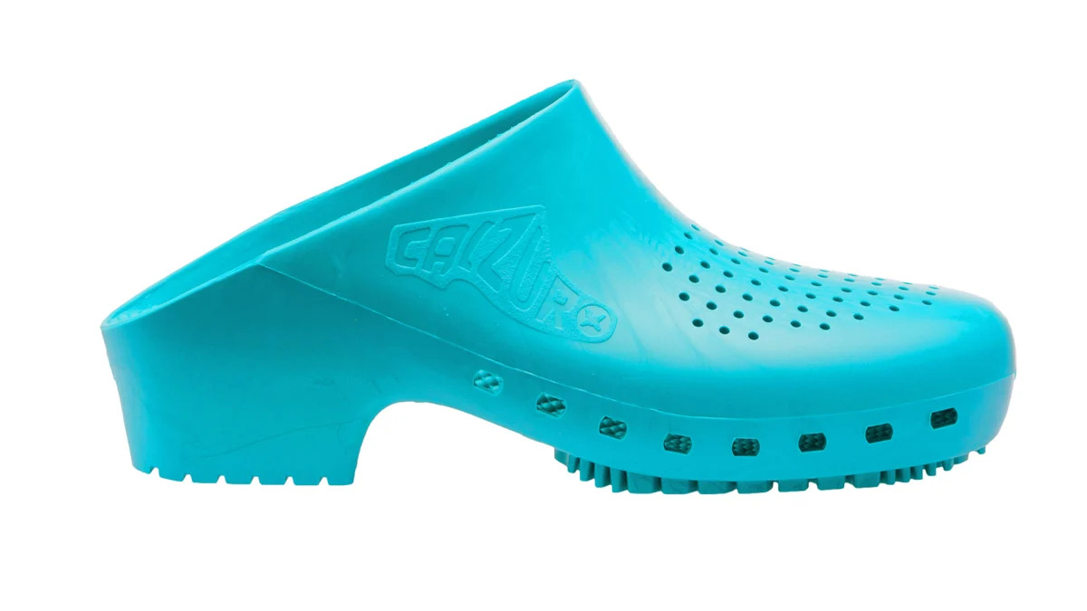Calzuro Classic Teal Clogs | Ventilated Latex-Free Footwear | Calzuro | Calzuro