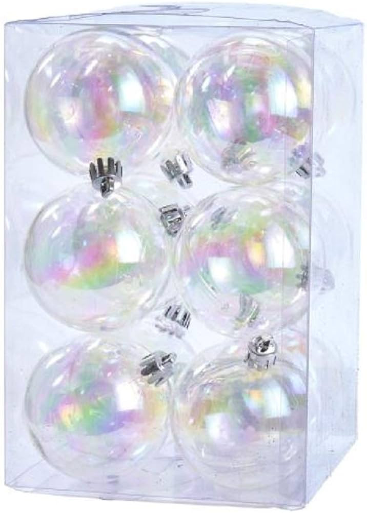 Kurt Adler J8225 Ornament Set, Clear | Amazon (US)