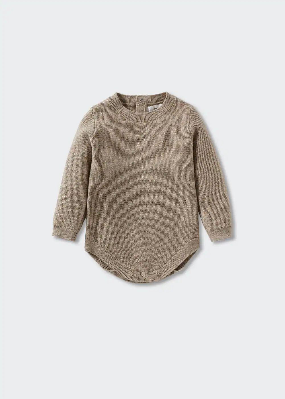 Long-sleeved knitted body -  Girls | Mango Kids USA | MANGO (US)