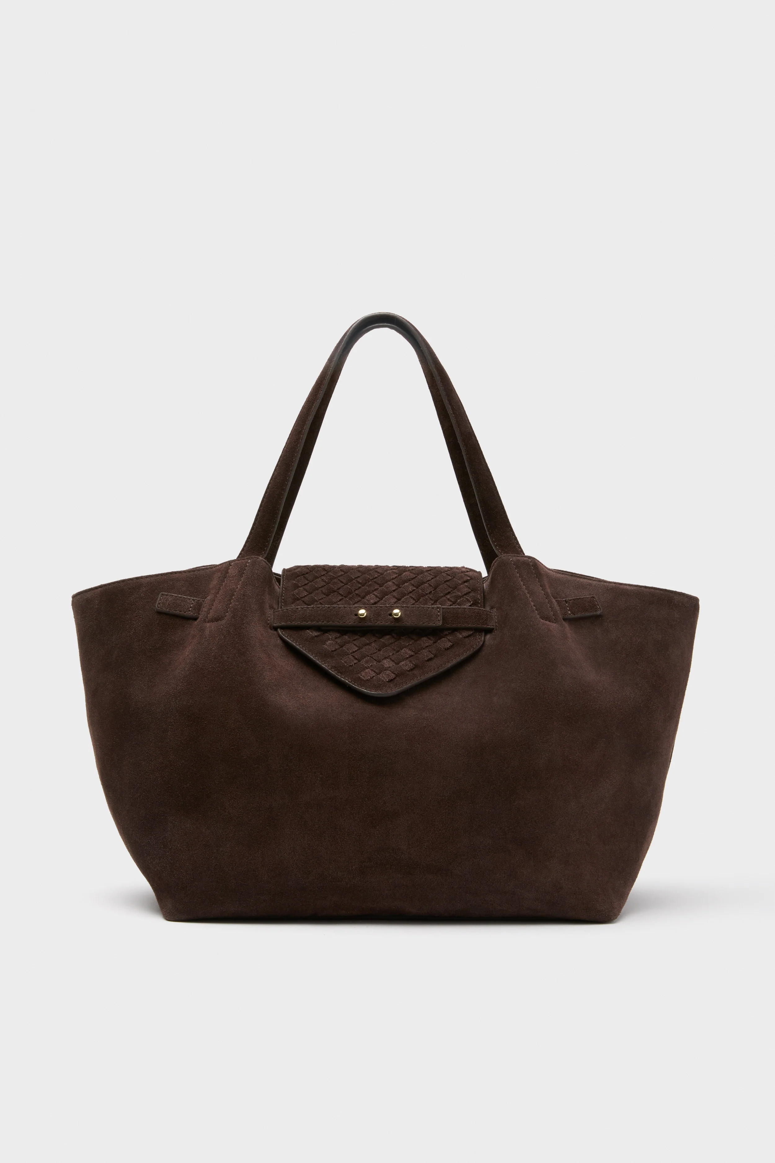 Espresso Suede Blaine Tote | Tuckernuck (US)