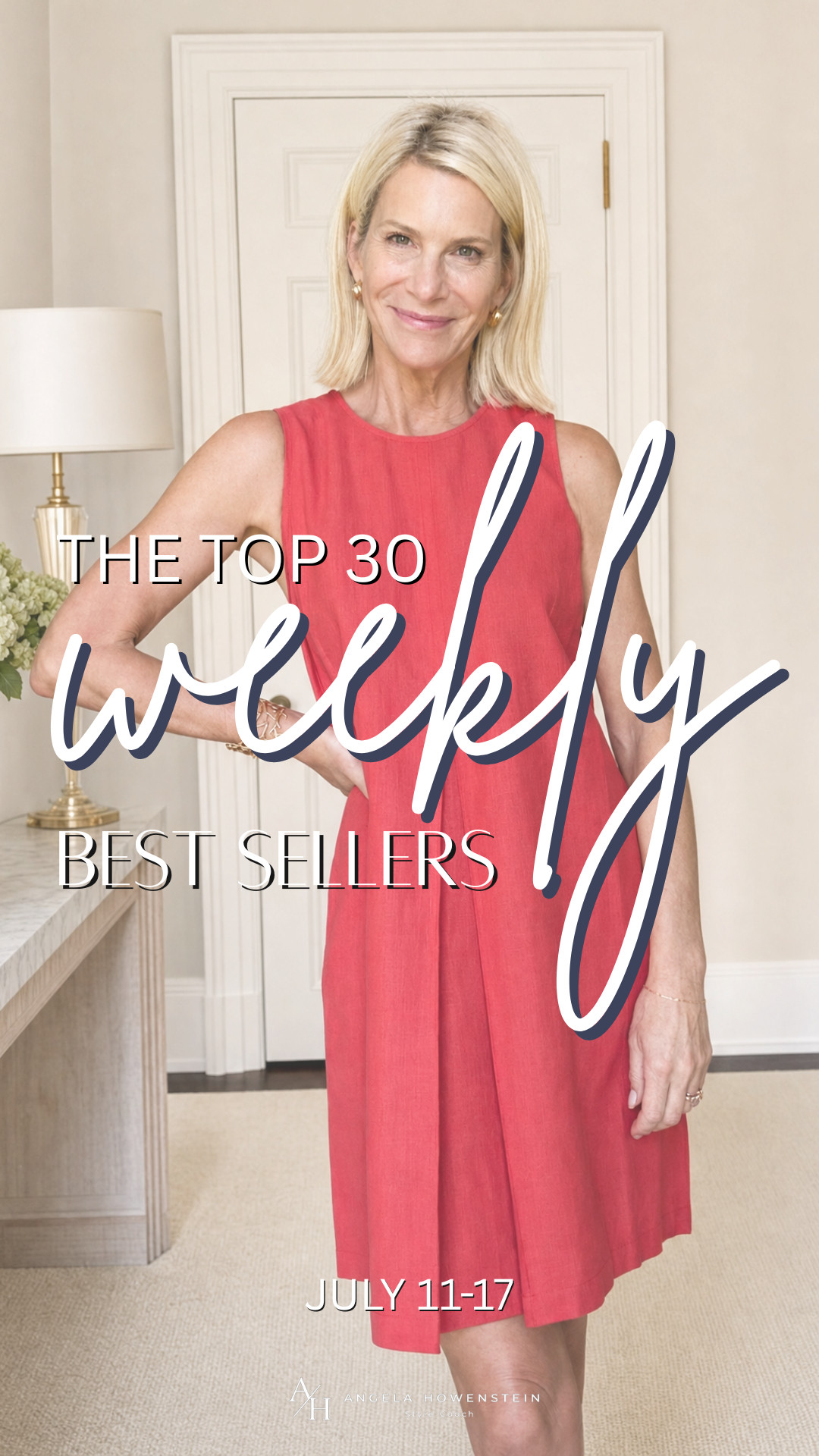 Here are the Top 30 Weekly Best Sellers from July 11–17.

These are the pieces you loved most, from effortless dresses and timeless wardrobe staples to handbags, shoes, and everyday essentials. 

If you've been waiting to shop my favorites, this is the perfect place to start!

👩‍💻 LTK PRO TIPS
❤️ Heart = Support my posts ;-)
🔖 Save = Get sale & restock alerts for the things you love!
📋 Lists = Keep favorites organized (List ideas: Wardrobe Staples, Fall Favorites, Vacation!)
📲 Share = Send lists and products to a friend (or your daughters like me).
💬 Comment = Ask me anything, and I'll answer. ;-) 

 #LTKootd #LTKOver40 #LTKSaleAlert