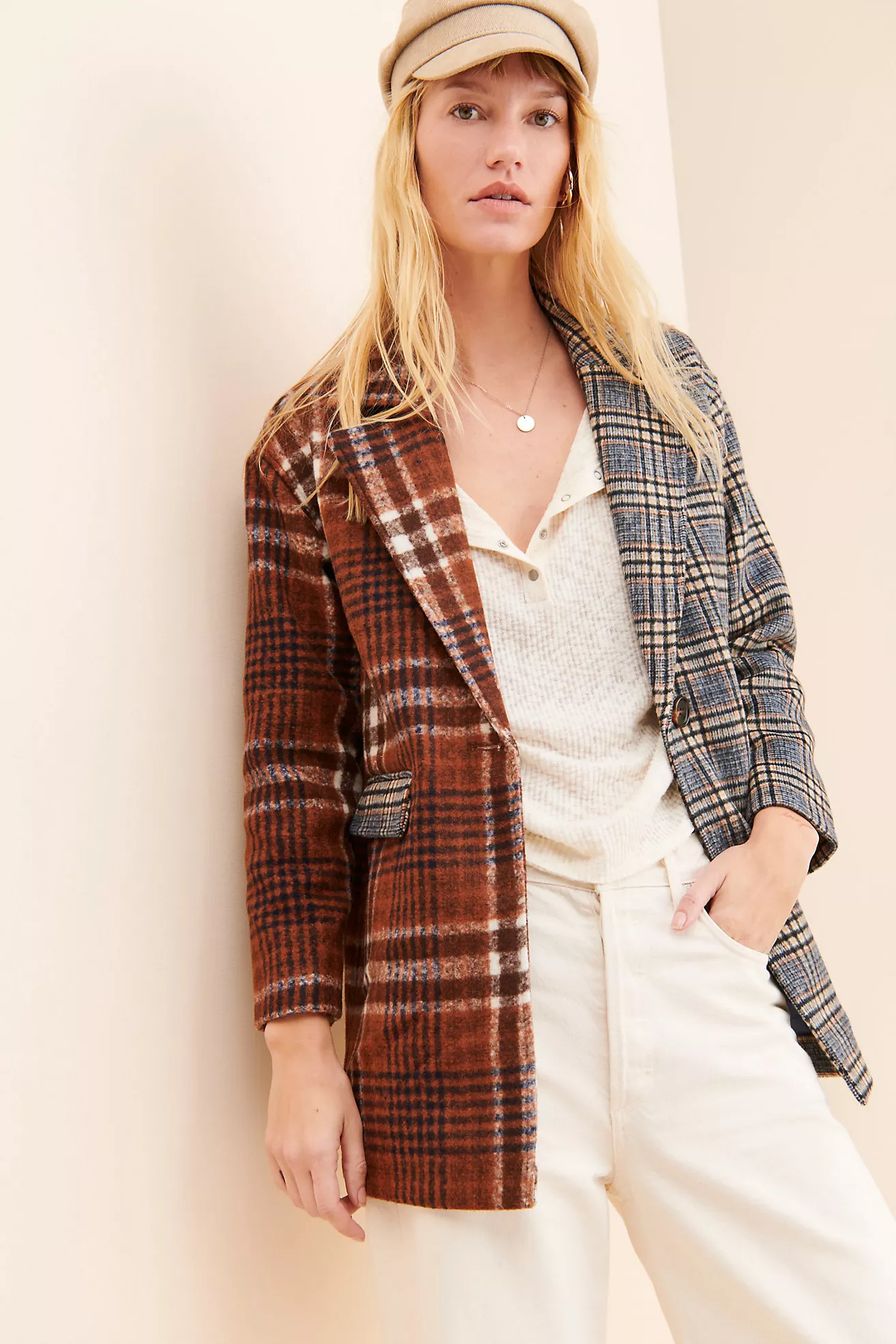 Greylin Renata Glen Plaid Blazer | Anthropologie (US)