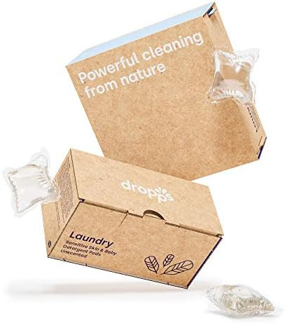 Dropps Sensitive Skin & Baby Laundry Detergent Pods: Unscented | 160 Count | Free of Dyes and Fra... | Amazon (US)