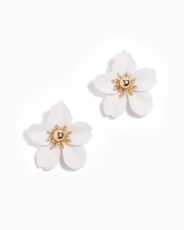 Oversized Orchid Earrings | Lilly Pulitzer