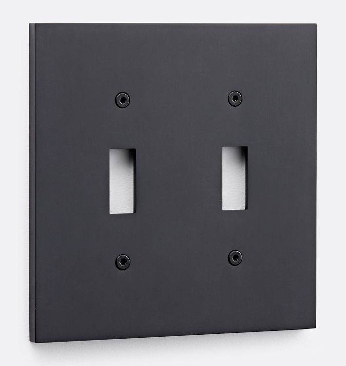 Fenton Double Toggle Switchplate | Rejuvenation