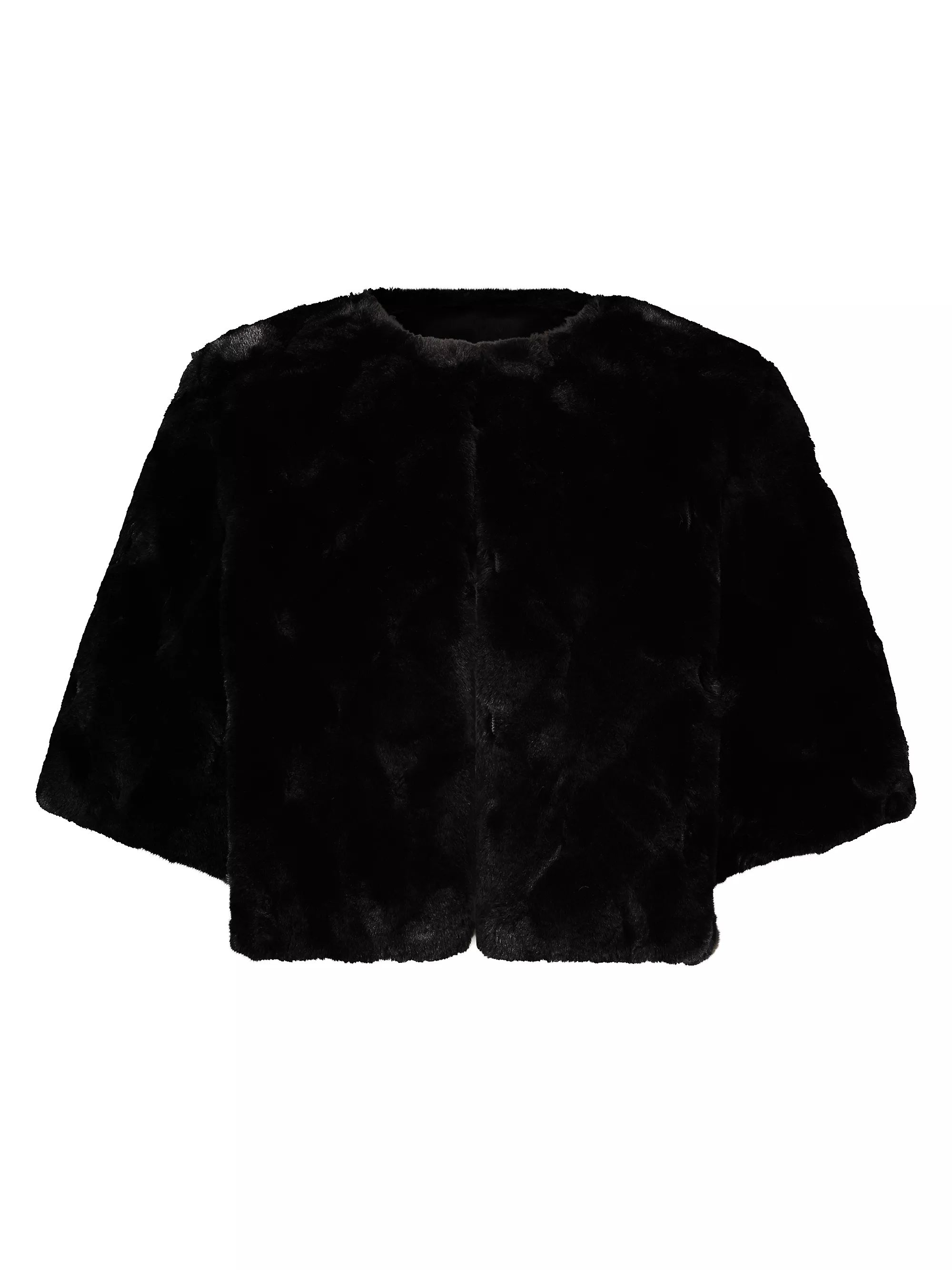 Faux Fur Quilted Plush Shrug | Saks Fifth Avenue