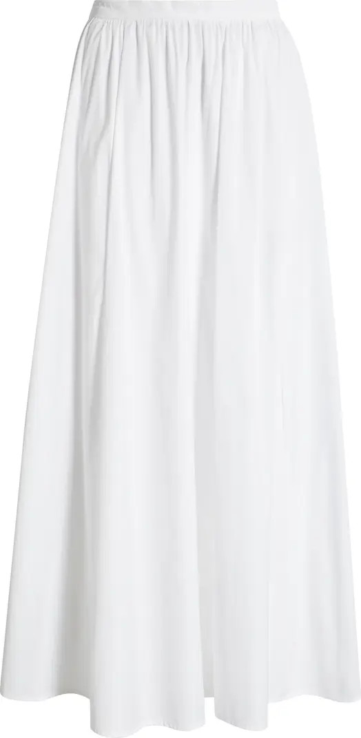 Open Edit Cotton Poplin Maxi Skirt | Nordstrom | Nordstrom